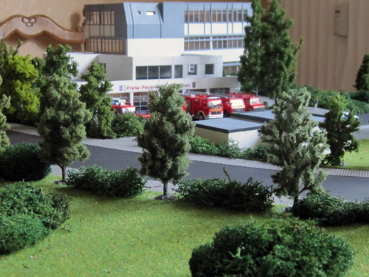 Diorama Feuerwehr